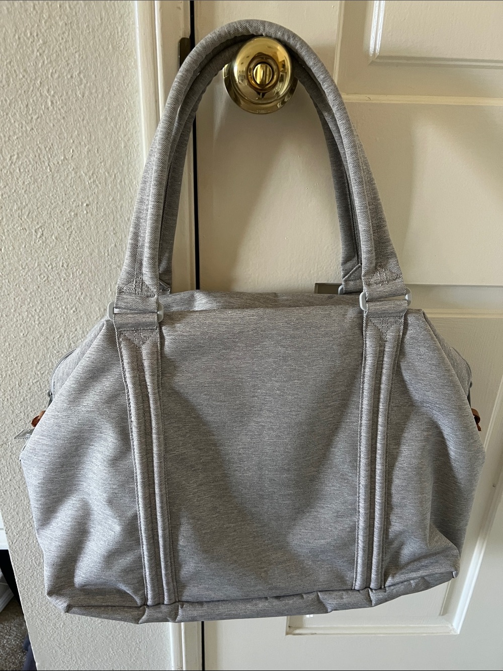 Herschel Supply Company Light Heather Gray Women's Duffel - Picture 4 of 4